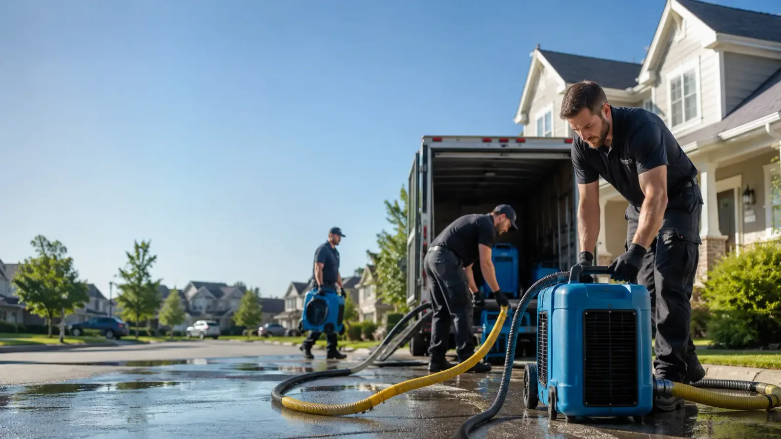 Water Damage Mitigation in Industry, TX